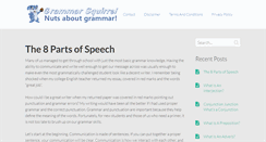 Desktop Screenshot of grammarsquirrel.com